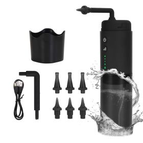 Ear Wax Water Flush Machine Ear Flusher for Adults Ear Washer Electric Ear Wax Removal Kit with 3 Modes 6 Ear Tips IPX7 Waterproof USB Rechargeab