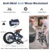 20" Folding City Bike, Lightweight Aluminum Frame, 7-Speed Folding Bike