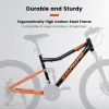 A26336-26 Inch Aluminum Frame Shock Fork Plus Shock Absorber 21-speed Unisex Mountain Bike